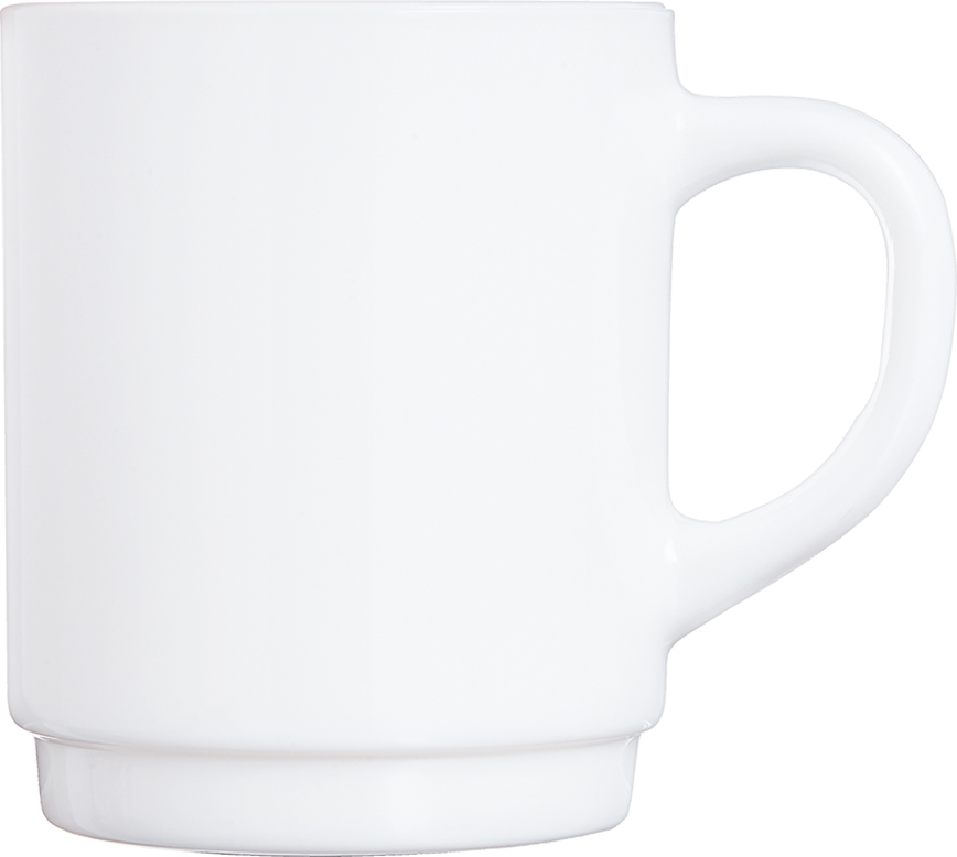 Restaurant White Bockbecher 25cl stapelbar